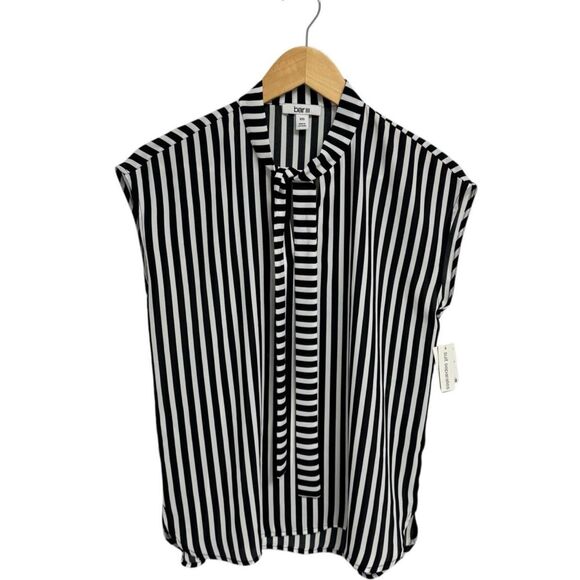 Bar III Women’s Blouse Tank Top Size XXS Striped NEW # G408 - Picture 1 of 8